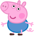Peppa Pig George and Mr. Dinosaur