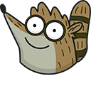 Regular Show Mordecai and Rigby