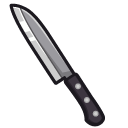 Chibi Chainsaw Man Kobeni and a Knife