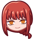 Chibi Chainsaw Man Makima and Crow