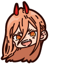 Chibi Chainsaw Man Power and Blood Scythe
