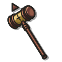 Chibi Jujutsu Kaisen Hiromi Higuruma and his Gavel