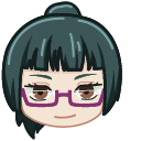 Chibi Jujutsu Kaisen Maki Zenin and Spear