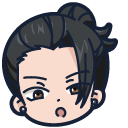 Chibi Jujutsu Kaisen Suguru Geto and Takoyaki Ball