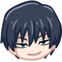 Chibi Jujutsu Kaisen Toji Fushiguro and Blade