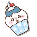 Chiikawa Cake and Hachiware Cupcake