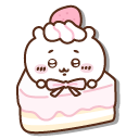 Chiikawa Cake and Hachiware Cupcake