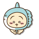 Chiikawa Shark and Usagi Sunfish