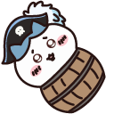 Kawaii Chiikawa Hachiware Pirate