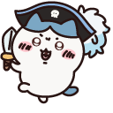 Kawaii Chiikawa Hachiware Pirate