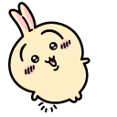 Kawaii Chiikawa Happy Usagi