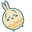 Kawaii Easter Usagi and Chiikawa
