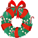 Christmas Bell and Wreath