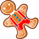 Christmas Gingerbread Tree and Man