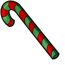Christmas Mickey Mouse and Candy Cane