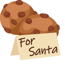 Christmas Milk and Cookie for Santa