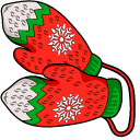 Christmas Mittens and Stocking