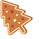 Christmas Tree and Snowman Cookies
