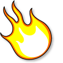 Club Penguin Black Puffle and Fire