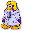 Club Penguin Dot the Disguise Gal and Spy Phone