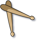Club Penguin G Billy and Drumsticks