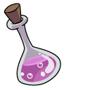 Club Penguin Gary and a Potion Flask