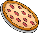 Club Penguin Pizza Chef and Pizza