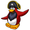Club Penguin Rockhopper and Stinky Cheese