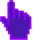 Blue Indigo Pixel