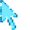 Blue Macaron Pixel