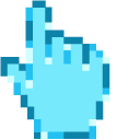 Blue Macaron Pixel