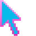 Blue Pink Pixel