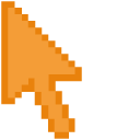 Carrot Orange Pixel