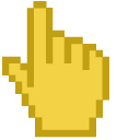 Citrine Yellow Pixel