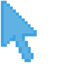 Crystal Blue Pixel