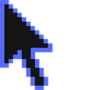 Dodger Blue Pixel