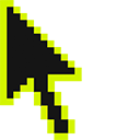 Electric Lime Pixel