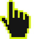 Electric Lime Pixel