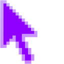 Electric Violet Pixel
