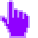 Electric Violet Pixel