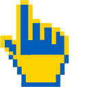 Freedom Blue and Energizing Yellow Pixel
