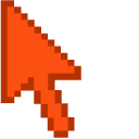International Orange Aerospace Pixel