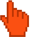 International Orange Aerospace Pixel