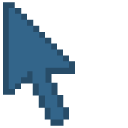 Lapis Lazuli Blue Pixel