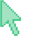 Magic Mint Green Pixel