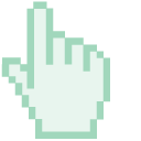 Mint Cream Green Pixel