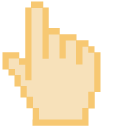 Peach Yellow Pixel