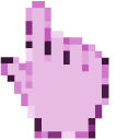 Pink Lavender Pixel