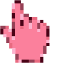 Pink-Leaf Pixel