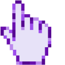 Purple Flower Pixel